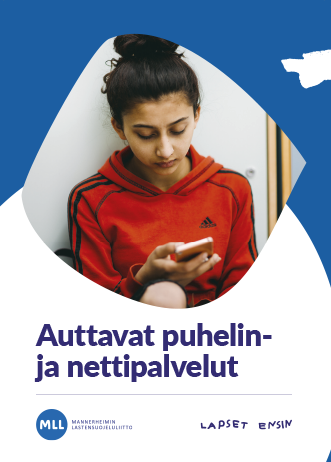 Auttavat puhelin- ja nettipalvelut -esite