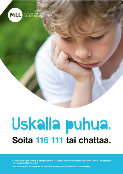 LNPN-juliste alakoulu Uskalla puhua