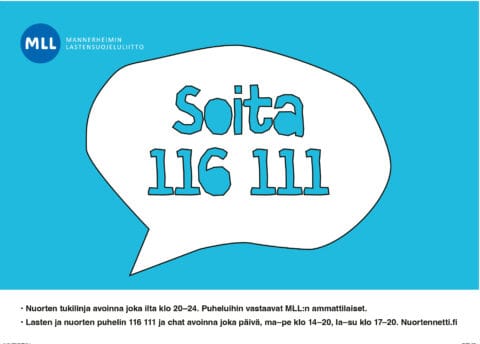LNPN-juliste Soita 116111